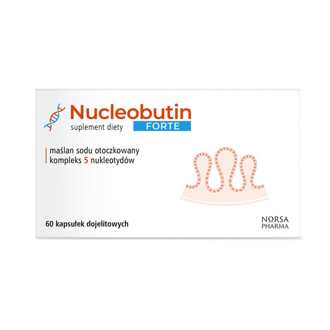Norsa Pharma Nucleobutin Forte suplement diety 60 kapsułek