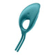 Satisfyer Swordsman wibrujący pierścień na penisa Green