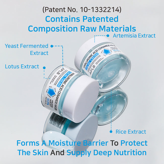APLB Hyaluronic Acid Ceramide HA B5 Facial Cream odżywczy krem do twarzy 55ml