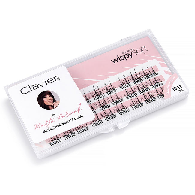Clavier Wispy Soft by Marta „Zmalowana” Parciak kępki rzęs – naturalny efekt wispy i lekka objętość