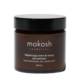Mokosh Regenerujący krem do twarzy anti-pollution Malina 60ml