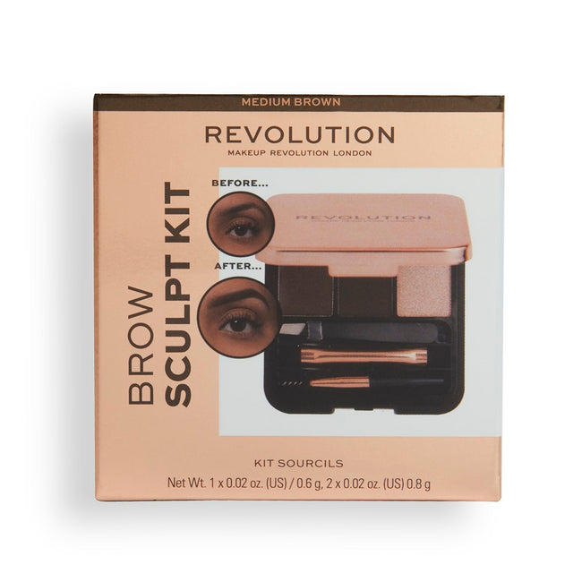 Makeup Revolution Brow Sculpt Kit zestaw do stylizacji brwi