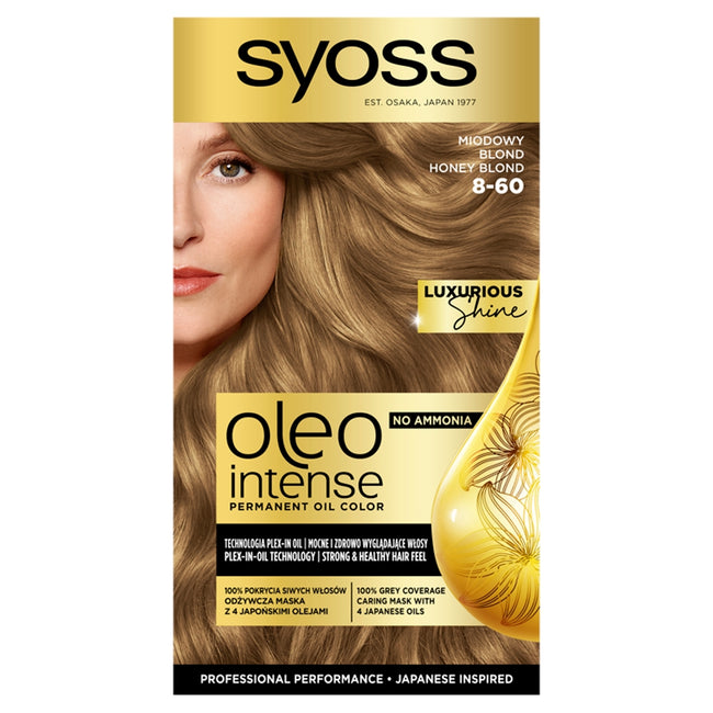 Syoss Oleo Intense farba do włosów trwale koloryzująca z olejkami