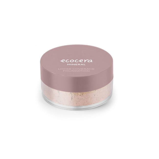 Ecocera Sypki podkład mineralny kryjący chłodny