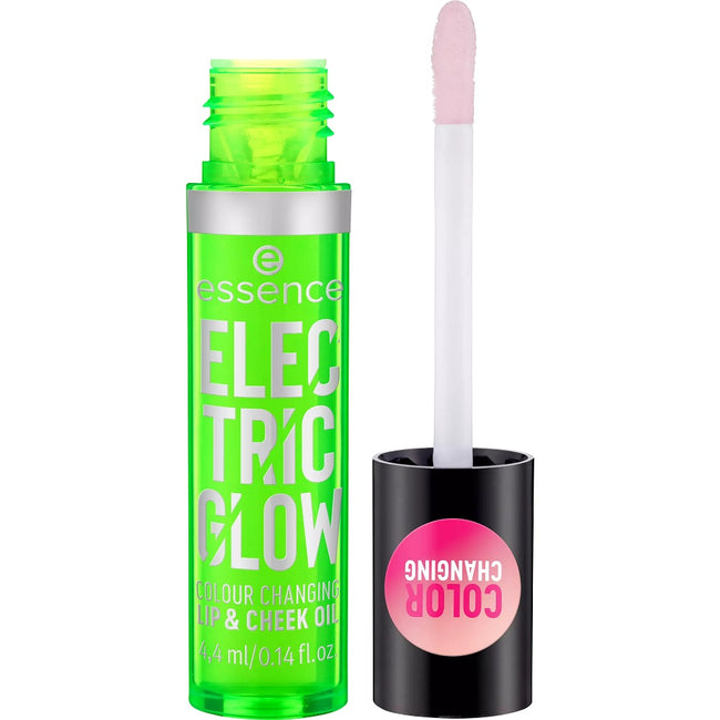 Essence Electric Glow zmieniający kolor olejek do ust i policzków 4.4ml