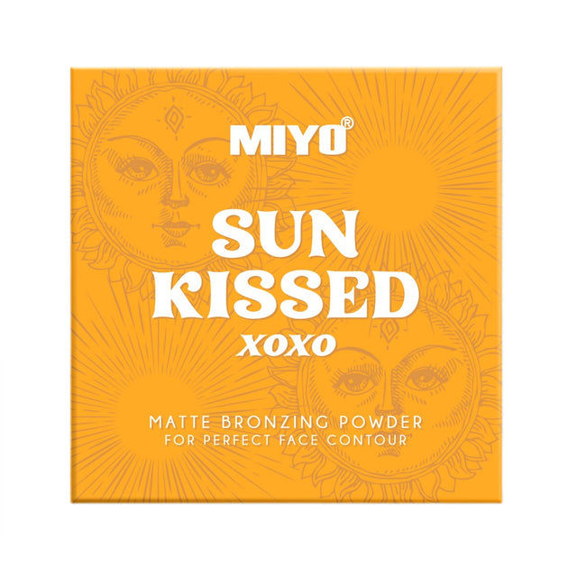 MIYO Sun Kissed Matte Bronzing Powder puder brązujący do twarzy