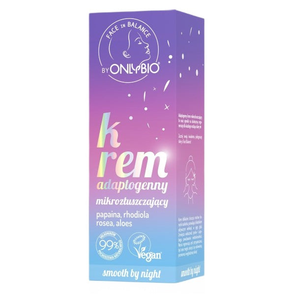 OnlyBio Face in Balance krem adaptogenny mikrozłuszczający 50ml