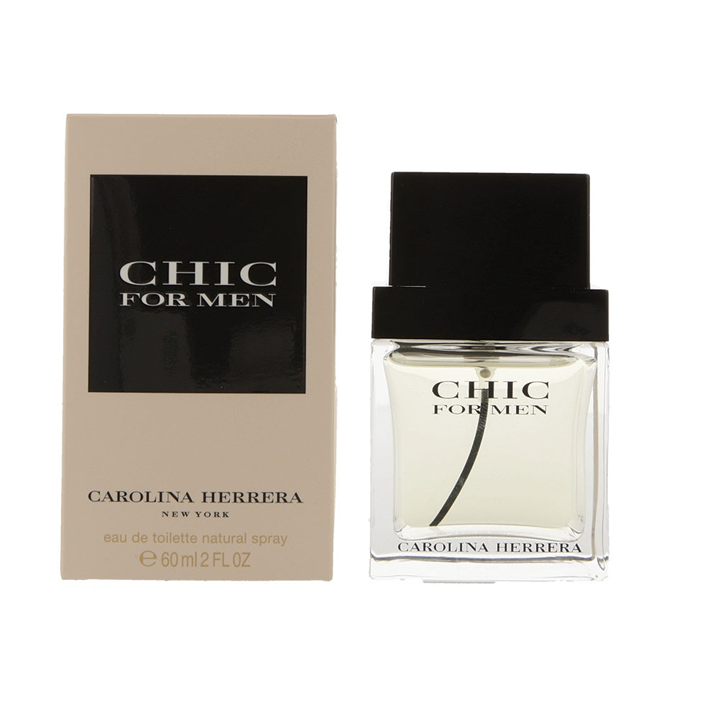 carolina herrera chic for men woda toaletowa 60 ml  tester   