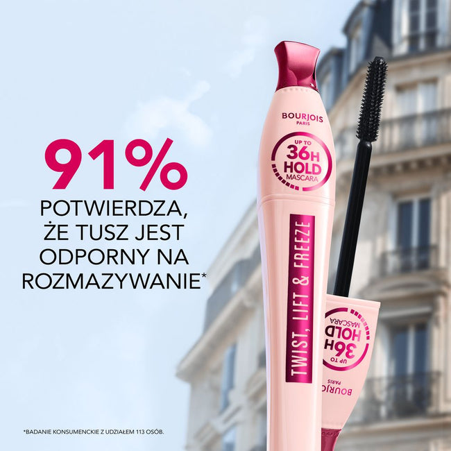 Bourjois Twist Lift & Freeze podkręcający tusz do rzęs