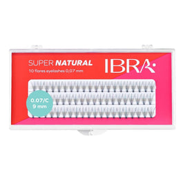 Ibra Kępki sztucznych rzęs Super Natural 0.07 C-9mm 60szt.