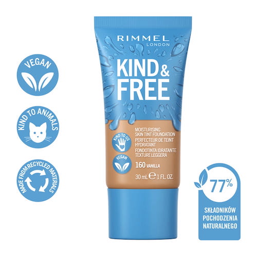 Rimmel Kind & Free wegański podkład nawilżający