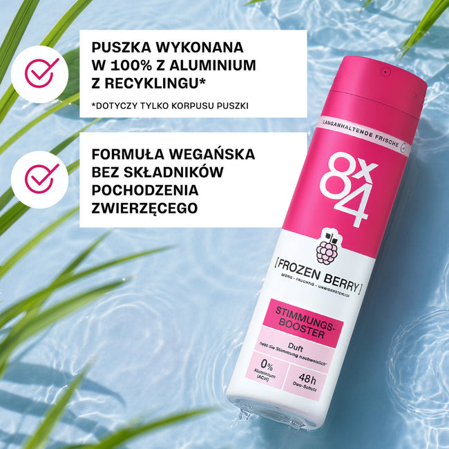 8x4 Frozen Berry dezodorant w sprayu 150ml