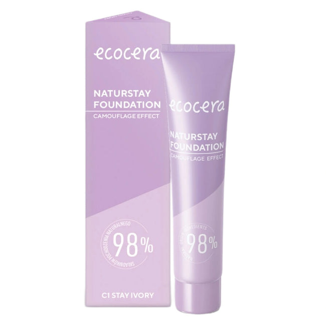 Ecocera Naturstay Foundation naturalny podkład kryjący