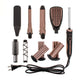 Camry Hair Styler zestaw do stylizacji włosów 5in1 1200W płytka falująca 3D + lokówka 32mm + lokówka 19mm + szczotka prostująca + płytki karbujące Zig-Zag