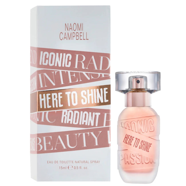 Naomi Campbell Here To Shine woda toaletowa spray