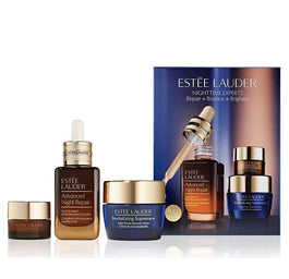 Estée Lauder Nighttime Experts zestaw serum do twarzy 30ml + żel-krem pod oczy 15ml + krem na noc 15ml