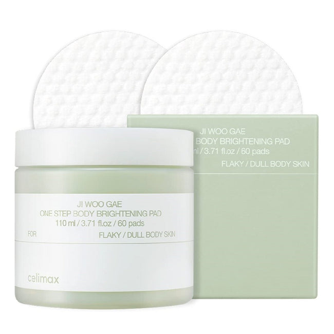 Celimax Ji Woo Gae One Step Body Brightening Pad złuszczające płatki do ciała 60szt