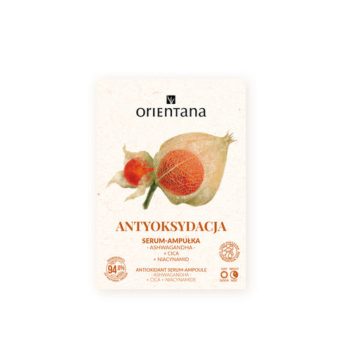 ORIENTANA Antyoksydacja serum-ampułka Ashwagandha Cica Niacynamid 30ml