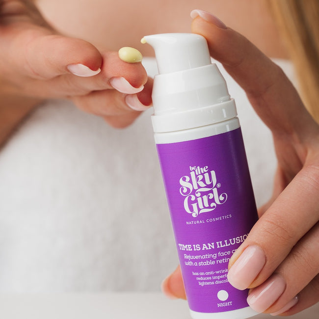 Be The Sky Girl Time Is An Illusion odmładzający krem do twarzy ze stabilnym retinalem 0.09% 30ml