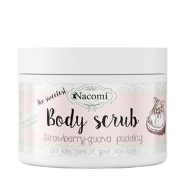 Nacomi Cukrowy peeling do ciała truskawkowy pudding z guavą 200g
