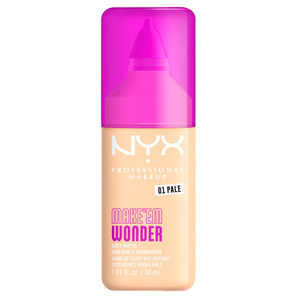 NYX Professional MakeUp Make'Em Wonder podkład do twarzy z długotrwałym kryciem 30ml