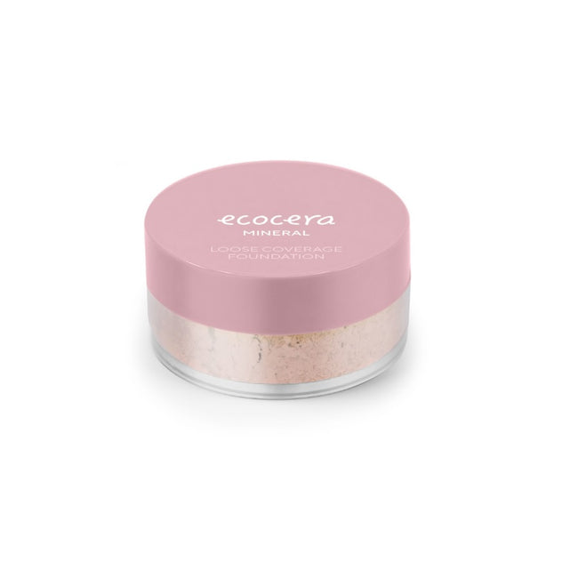 Ecocera Sypki podkład mineralny kryjący chłodny
