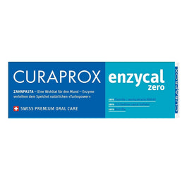Curaprox Enzycal Zero pasta do zębów bez fluoru z enzymami do wrażliwych zębów 75ml