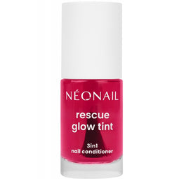NeoNail Rescue Glow Tint regenerująca odżywka do paznokci Glazed Strawberry 7.2ml