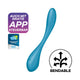 Satisfyer G-Spot Flex 5+ wibrator do punktu G Turquoise