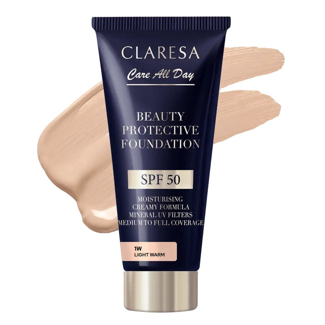 Claresa Beauty Protective Foundation nawilżający podkład z filtrem SPF50