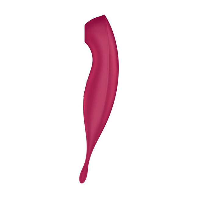 Satisfyer Twirling Pro+ wibrator pulsujący Dark Red