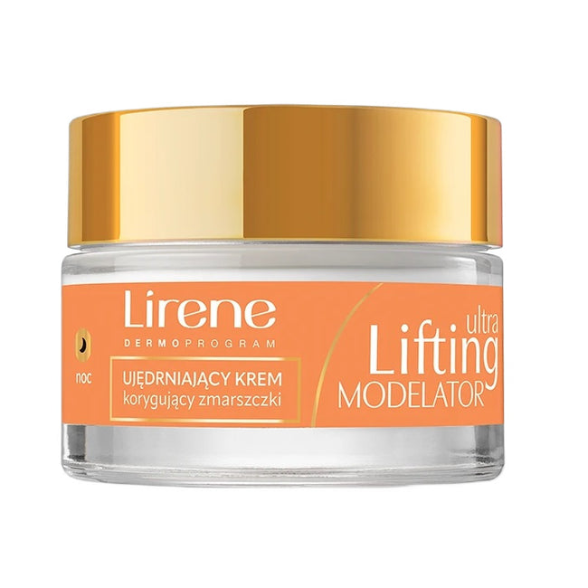 Lirene Ultra Lifting Modelator ujędrniający krem korygujący zmarszczki na noc 50ml