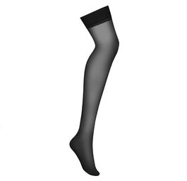 Obsessive S800 Stockings pończochy Czarne L/XL