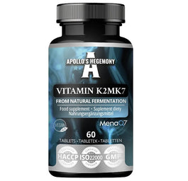 Apollo's Hegemony Vitamin K2 MK7 suplement diety 60 tabletek