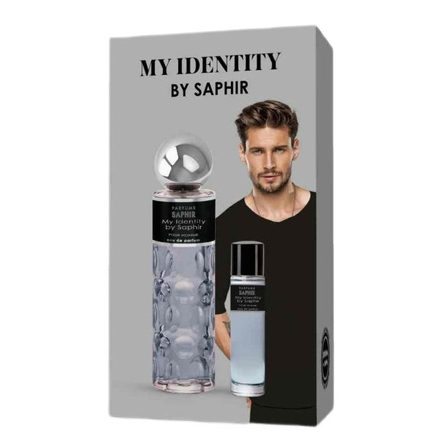 Saphir My Identity Pour Homme zestaw woda perfumowana spray 200ml + woda perfumowana spray 30ml