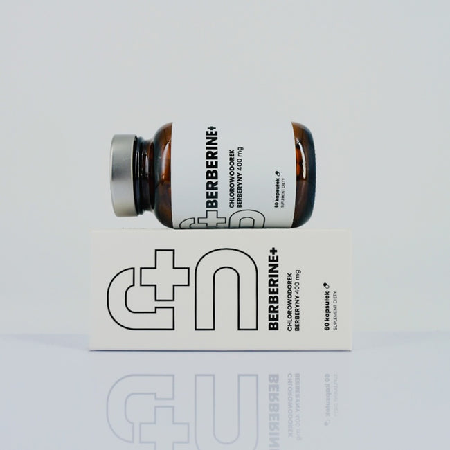 UP Health Pharma Berberine+ UP berberyna suplement diety 60 kapsułek
