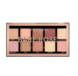 Profusion Bare Rose Eyeshadow Palette paleta 10 cieni do powiek