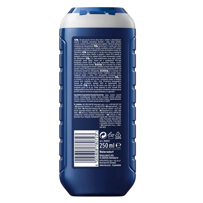 Nivea Men Energy żel pod prysznic 250ml