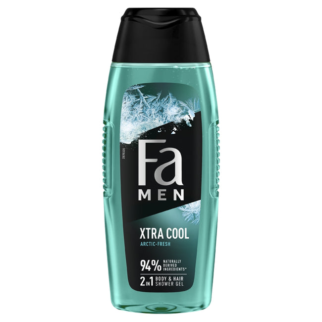 Fa Men Xtra Cool żel pod prysznic z formułą 2w1 o zapachu eukaliptusa 400ml