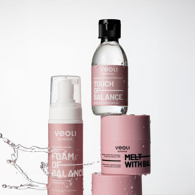 Veoli Botanica Foam Of Balance seboregulująca pianka do mycia twarzy 150ml