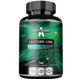 Apollo's Hegemony Lecithin 1200 suplement diety 180 kapsułek