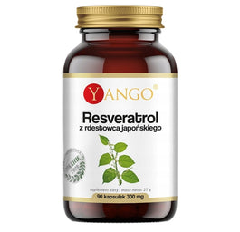 Yango Resveratrol z rdestowca japońskiego suplement diety 90 kapsułek