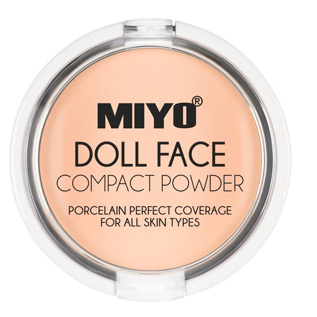 MIYO Doll Face Compact Powder puder matujący do twarzy
