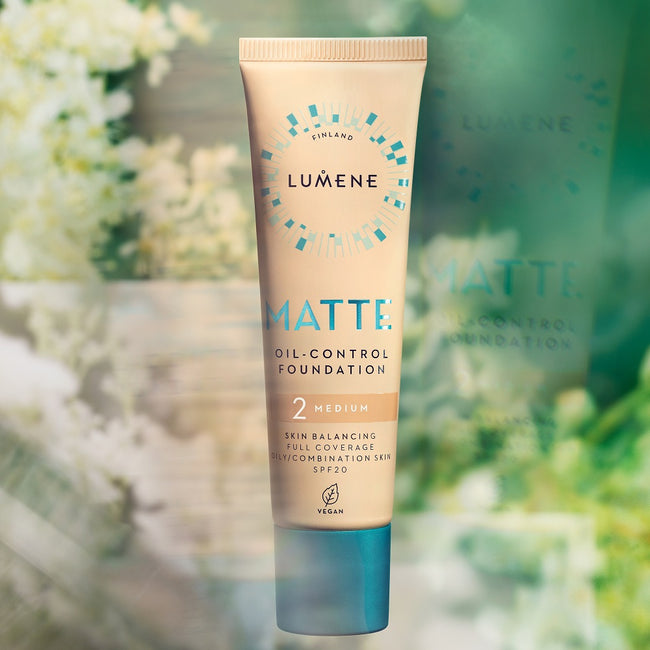 Lumene Matte Oil-Control Foundation SPF20 podkład matujący do twarzy 30ml