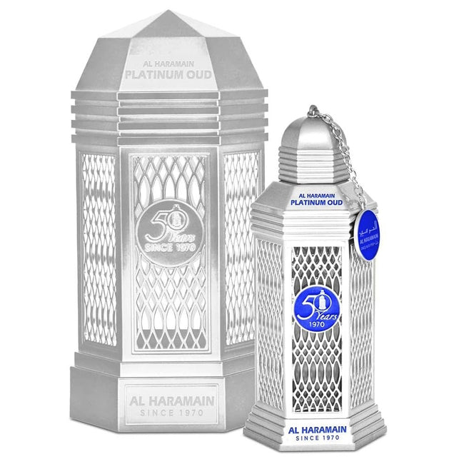 Al Haramain 50 Years Platinum Oud woda perfumowana spray