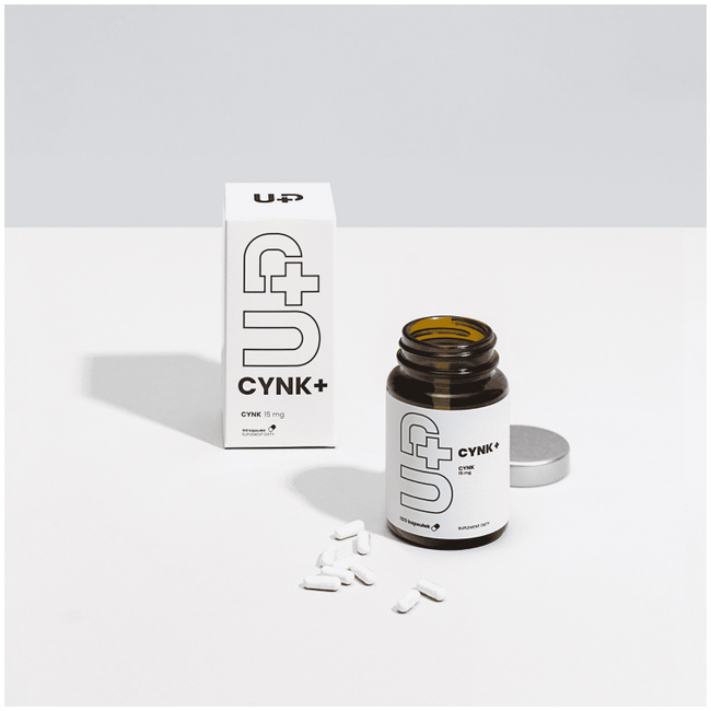 UP Health Pharma Cynk+ 15mg suplement diety 100 kapsułek