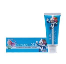 Apadent Kids Hydroxyapatite pasta do zębów dla dzieci od 3-5 lat Truskawka Winogrono 60g