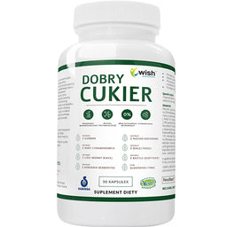 WISH Pharmaceutical Dobry Cukier suplement diety 90 kapsułek