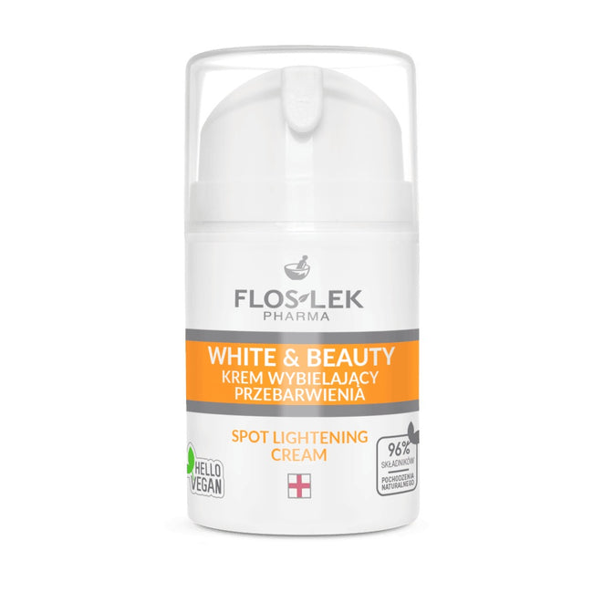 Floslek White & Beauty krem wybielający przebarwienia 50ml