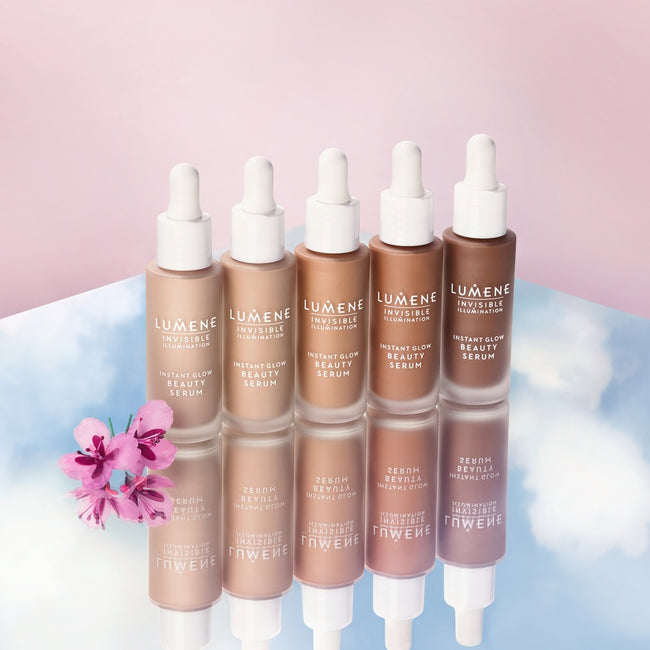 Lumene Invisible Illumination rozświetlające serum do twarzy 100 Universal Light 30ml